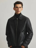 Leather Black Unisex Jacket