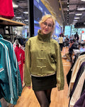 Olive Green Chinese New Year Unisex Jacket