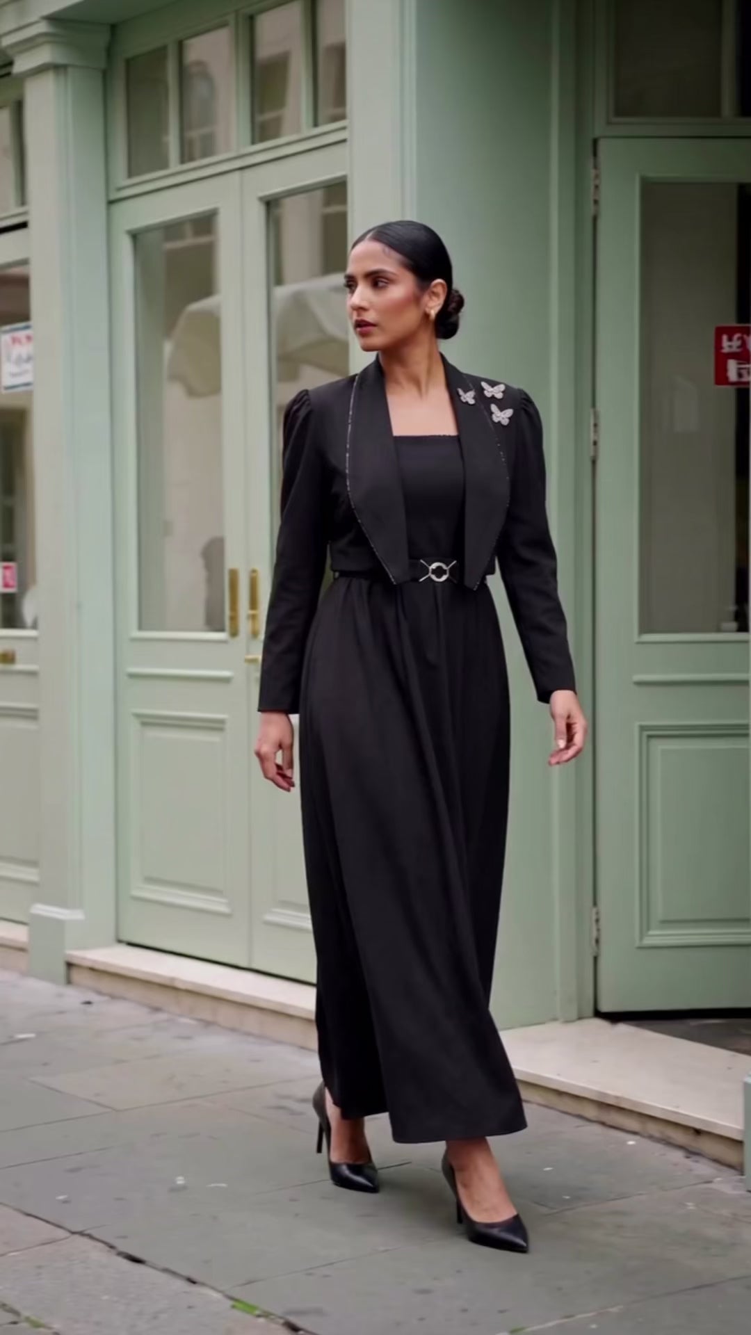 MIDNIGHT GRACE MAXI DRESS